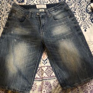 ECKO men jean shorts